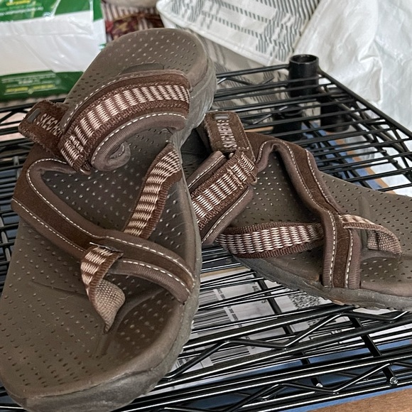 Sketcher Sandals brown and black - Picture 7 of 8